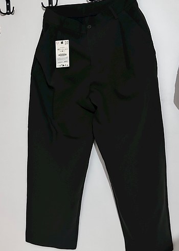 Zara Bol Kesim Erkek Kumaş Pantolon - Görsel 3