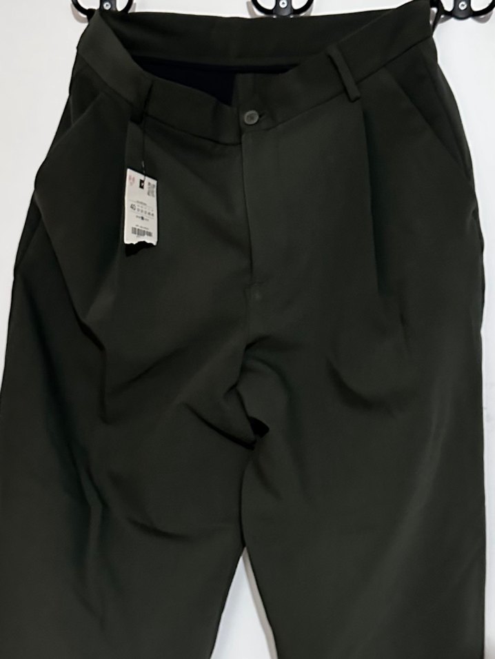 Zara Bol Kesim Erkek Kumaş Pantolon - Görsel 2