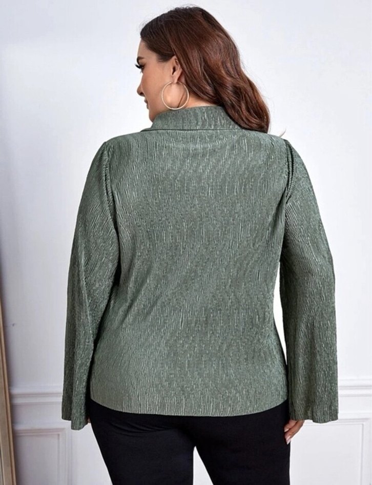 Ütü gerektirmeyen şık gömlek - Görsel 2