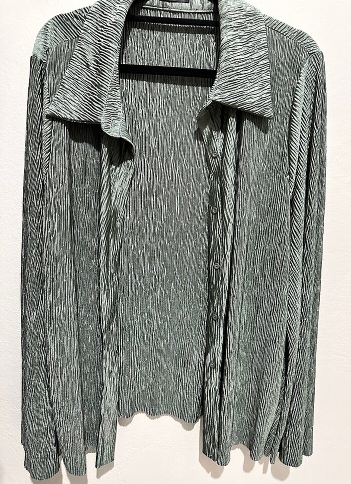 Ütü gerektirmeyen şık gömlek - Görsel 3