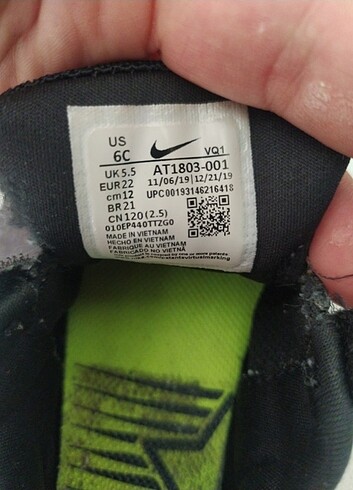 22 Beden Nike orjinal rahat ayakkabı 