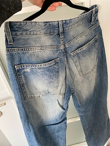 38 Beden mavi Renk Kot pantolon