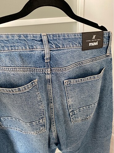 30 Beden mavi Renk Kot pantolon