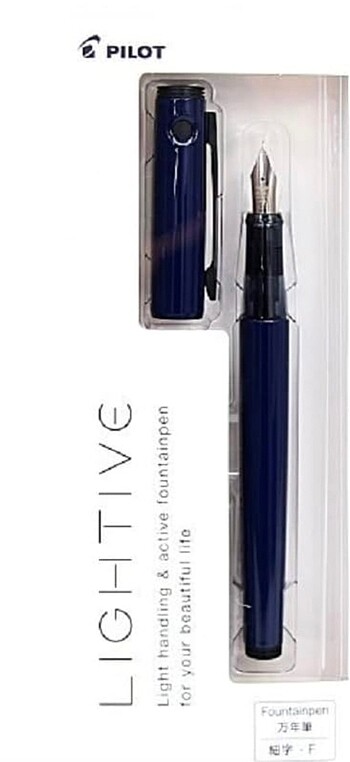 Beden Renk Pilot Lightive Dolma Kalem Navy Blue