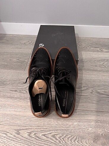 Ecco Loafer, 38 numara gerçek deri ayakkabı