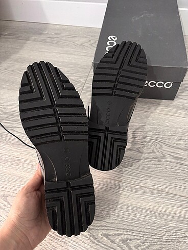 38 Beden Ecco Loafer, 38 numara gerçek deri ayakkabı