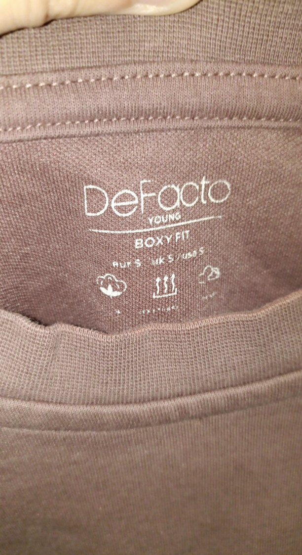 DeFacto Oversize Boxy Fit Tişört - Görsel 2