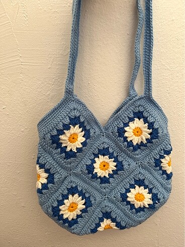 Örgü #motif çanta
 - Görsel 6