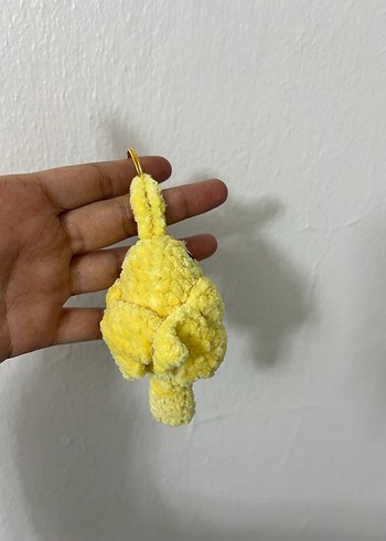 Sarı muhabbet kuşu Anahtarlık - Görsel 2