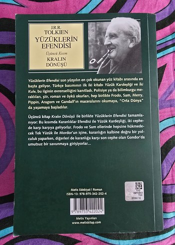 Yüzüklerin Efendisi: Kralın Dönüşü - J.R.R. Tolkien