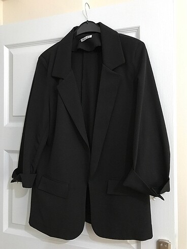 xl Beden siyah Renk Blazer ceket