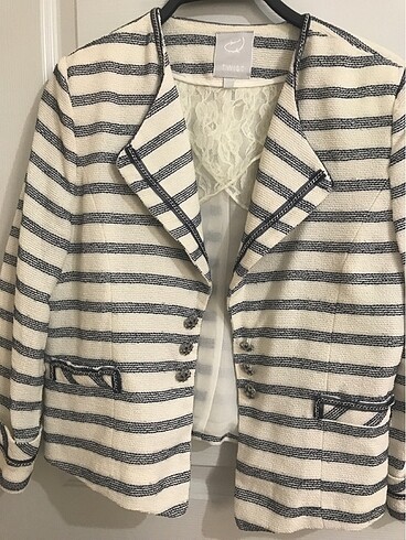 m Beden beyaz Renk Blazer ceket