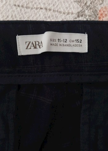 Lacivert Zara erkek çocuk -  Kumaş Pantolon - Görsel 2