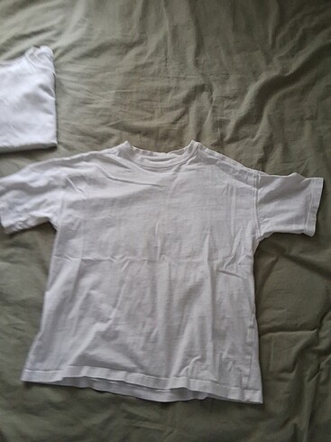 Zara beyaz t-shirt