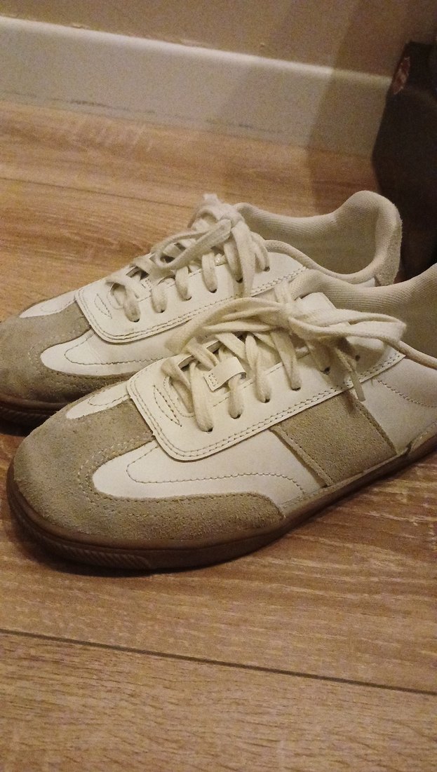 Beyaz Kadın Sneakers Wedge Topuklu - Görsel 2