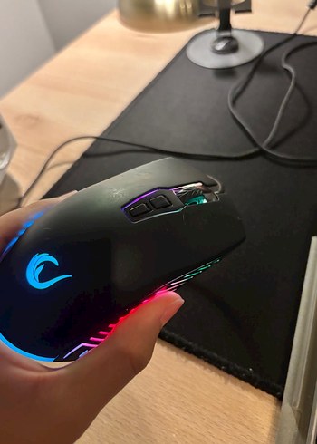 Kablolu Siyah Oyun Mouse'u RGB Aydınlatmalı - Görsel 7
