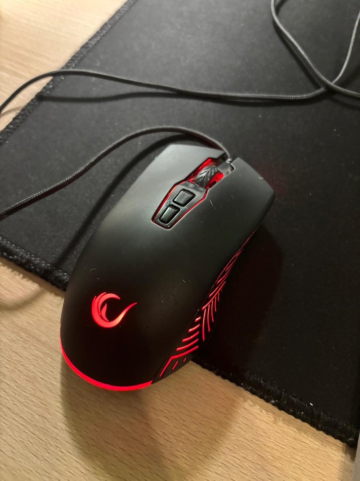 Kablolu Siyah Oyun Mouse'u RGB Aydınlatmalı - Görsel 2