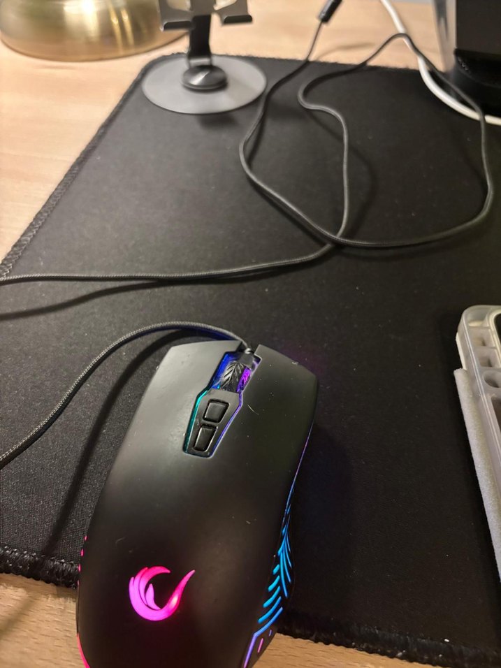 Kablolu Siyah Oyun Mouse'u RGB Aydınlatmalı - Görsel 4