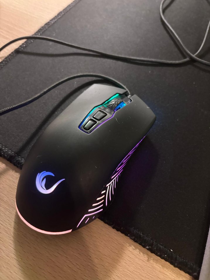 Kablolu Siyah Oyun Mouse'u RGB Aydınlatmalı - Görsel 3