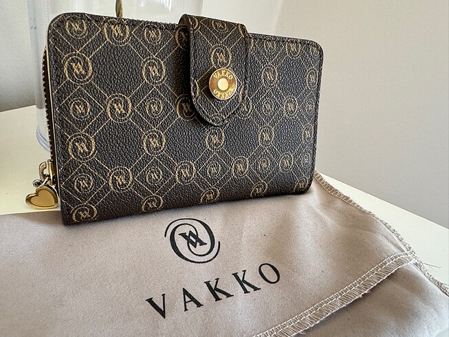 Vakko Monogram Cüzdan