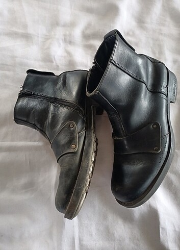 Orjinal Darkwood Vintage Hakiki Deri Bot