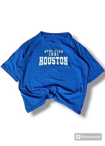 ORJİNAL HOUSTON VİNTAGE OVERSİZE TİŞÖRT