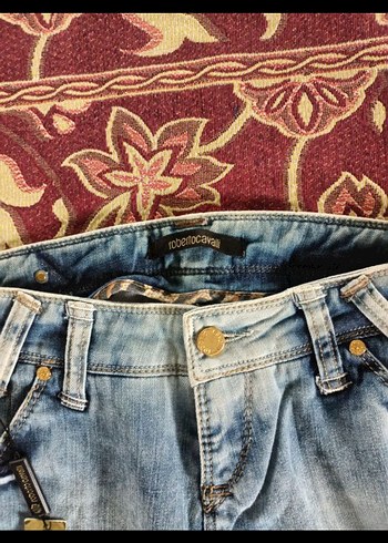 27 Beden mavi Renk Roberto Cavalli Jeans