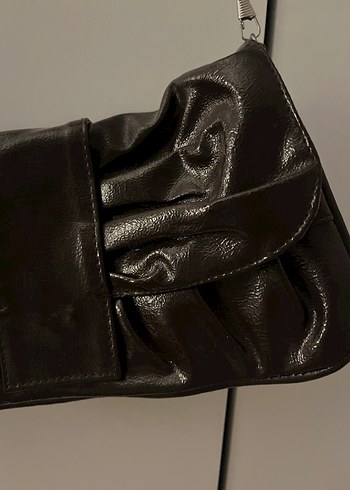 zincirli acı kahve çanta - Görsel 3