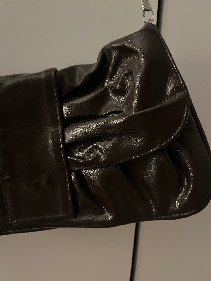 zincirli acı kahve çanta - Görsel 3