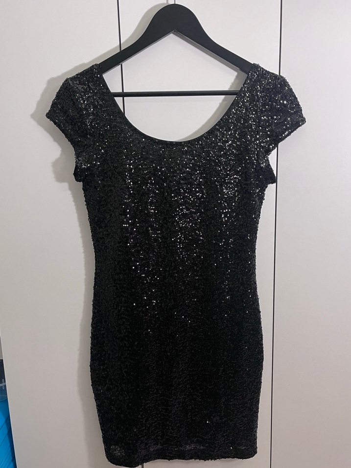 H&M payetli elbise - Görsel 2