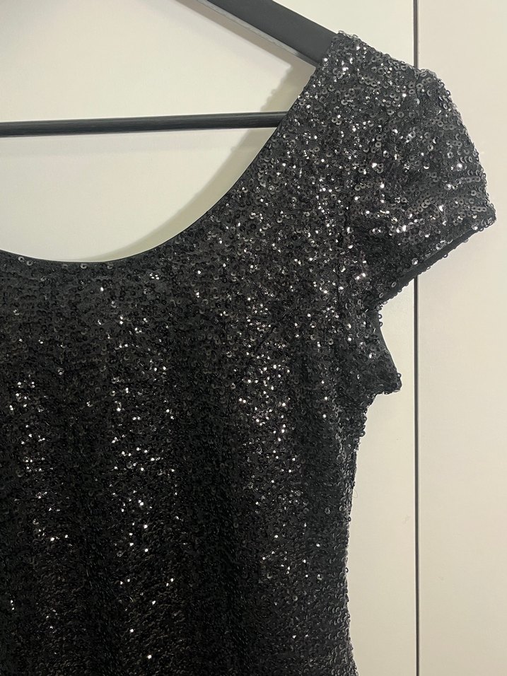 H&M payetli elbise - Görsel 5
