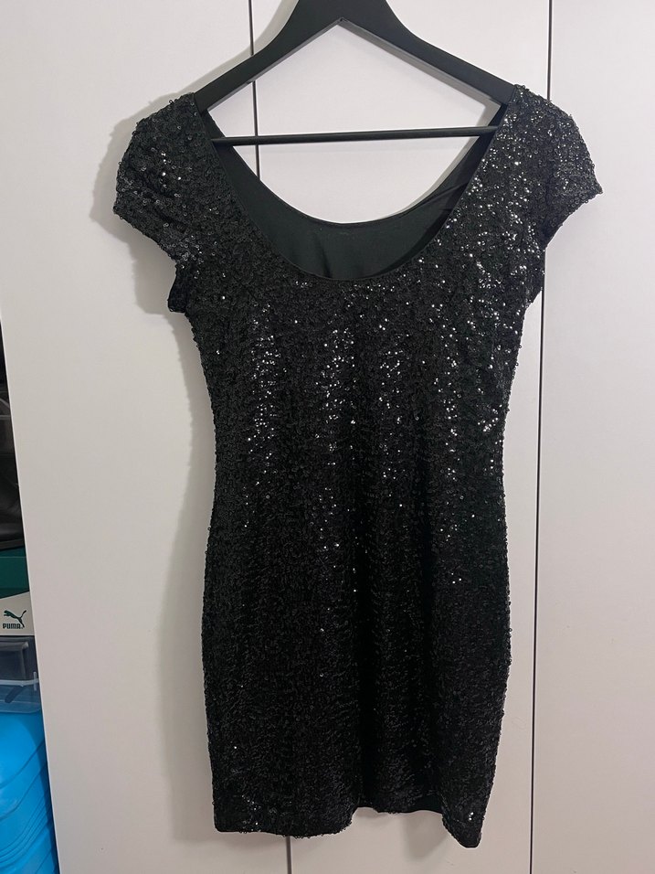 H&M payetli elbise - Görsel 3