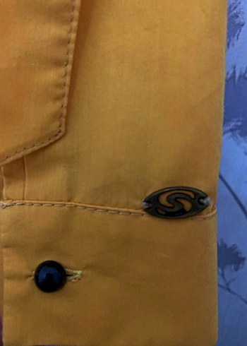 Sarı Parlak Erkek Street Wear Rozeti - Görsel 6