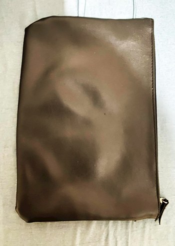 Siyah Baskılı Fermuarlı Kadın  Çanta - Görsel 4