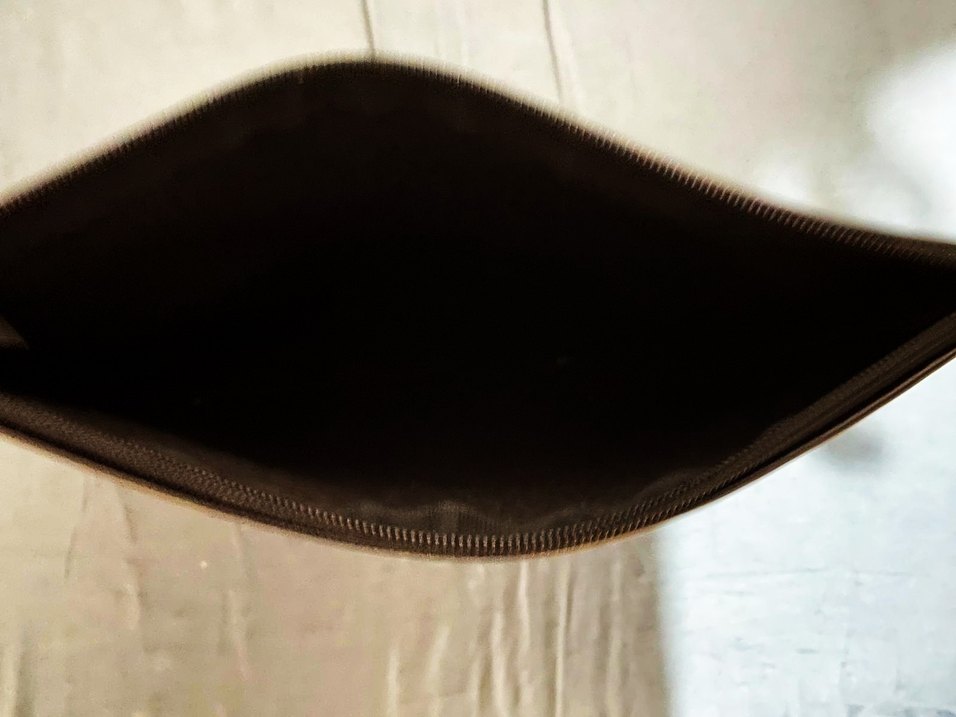 Siyah Baskılı Fermuarlı Kadın  Çanta - Görsel 2