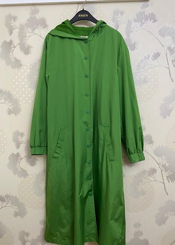 Yeşil Düğmeli Kadın Ceket HENZA - Görsel 2