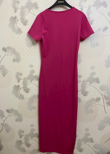 Pembe Kısa Kollu Kadın Tişört - Görsel 3