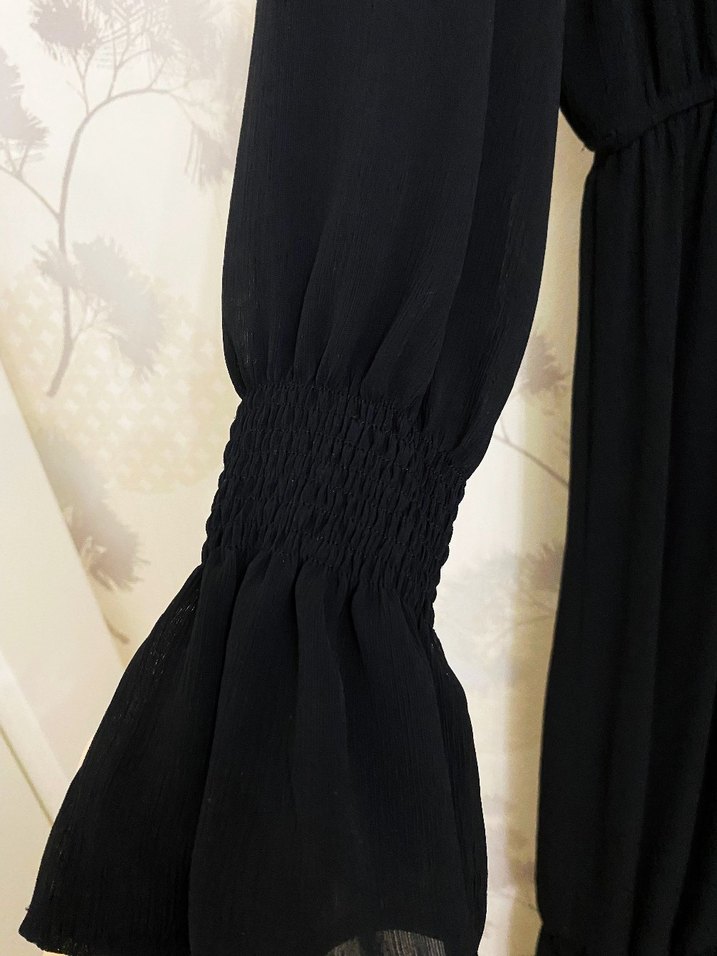 Siyah Uzun Elbise - Görsel 2