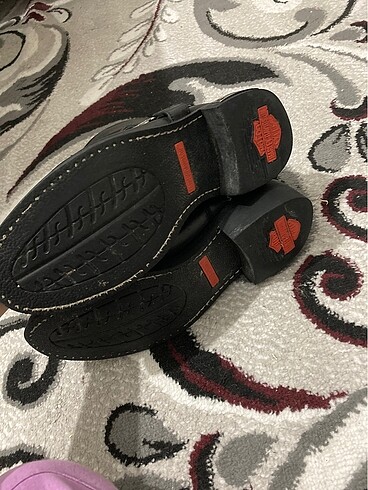 44 Beden siyah Renk Harley Davidson Bot
