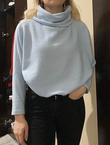 Yarasa kol boğazlı kazak