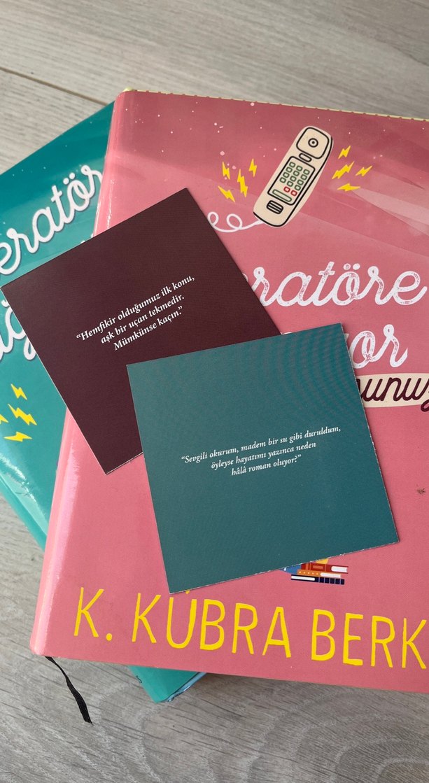 Operatör Roman Serisi - K. Kübra Berk - Görsel 5