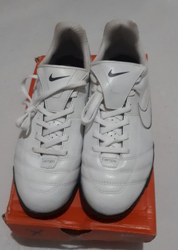 Nike Jr Tiempo Deri Halısaha Ayakkabısı 38,5 Orj Barkodlu.
