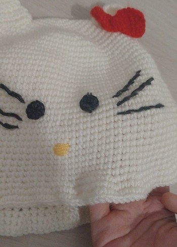 hello kitty şapka - Görsel 3