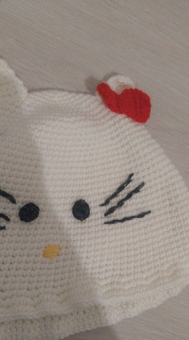 hello kitty şapka - Görsel 2