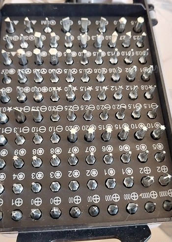 115 parça profesyonel tornavida seti - Görsel 2