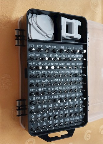 115 parça profesyonel tornavida seti - Görsel 4