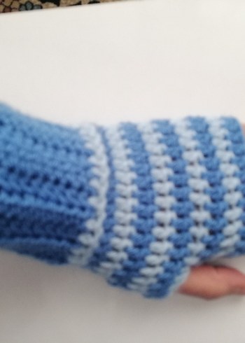 Bohem Tarz hediyelik Örgü Eldiven - Görsel 3