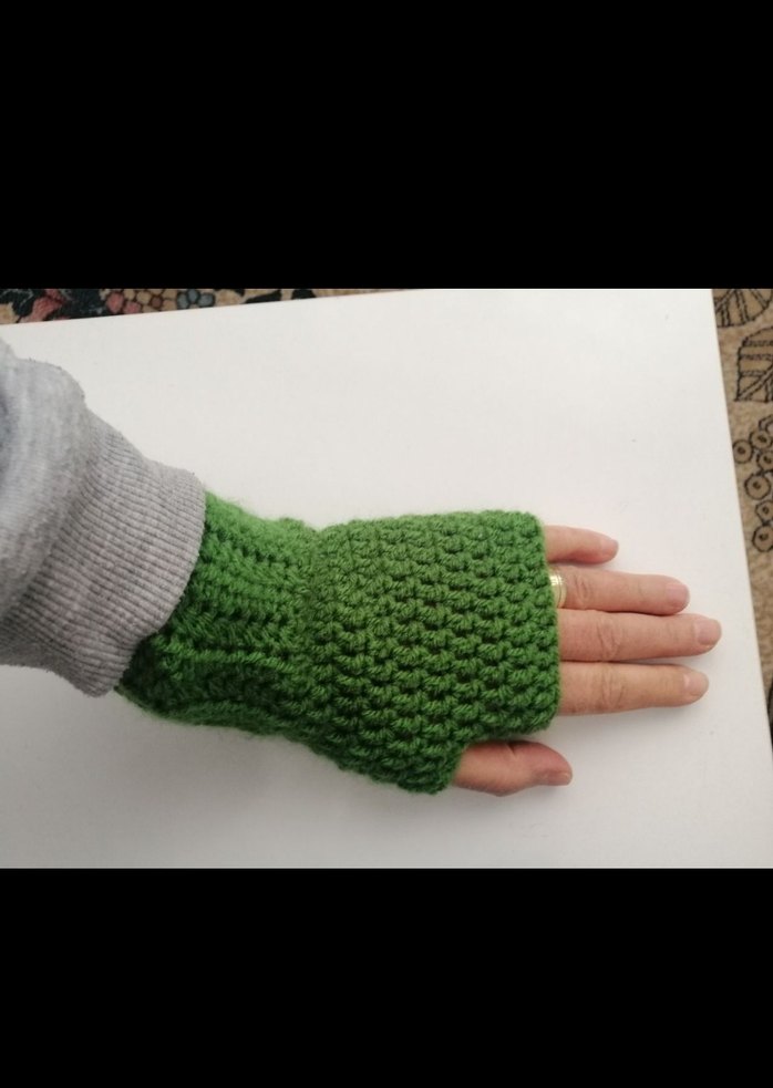 Bohem Tarz hediyelik Örgü Eldiven - Görsel 2