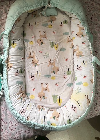 Anne yanı bebek Seti - Renkli Baskılı - Görsel 4