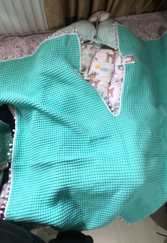 Anne yanı bebek Seti - Renkli Baskılı - Görsel 2